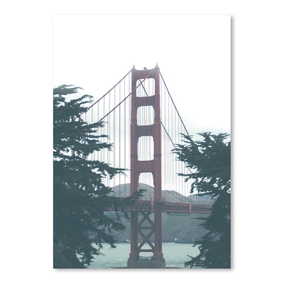 San Francisco Golden Gate by Tanya Shumkina  Poster Art Print - Americanflat