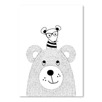 Bearmouse by Nanamia Design  Poster Art Print - Americanflat