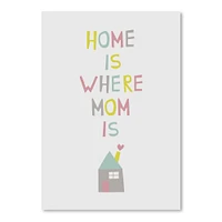 Home by Nanamia Design  Poster Art Print - Americanflat