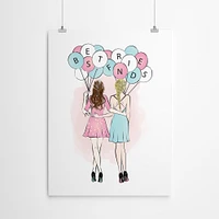 Bestfriends by Martina  Poster Art Print - Americanflat