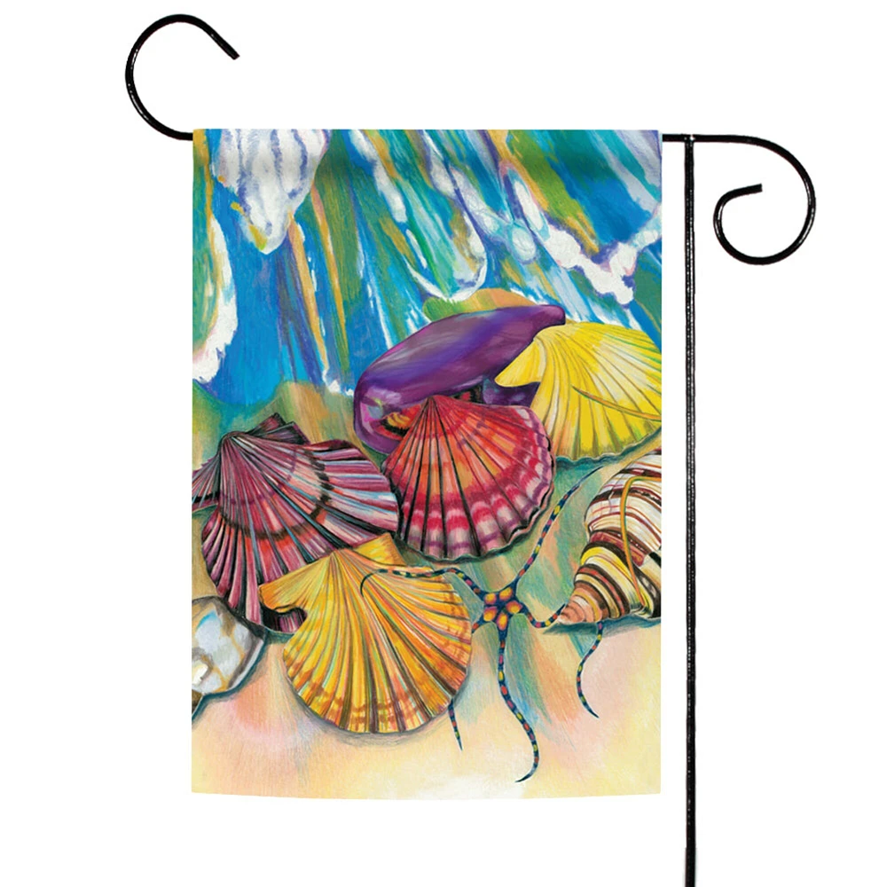 Beach Bounty Decorative Summer Flag