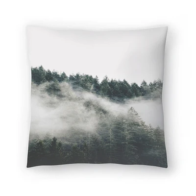 Cloudy Autumn Poster Throw Pillow Americanflat Decorative Pillow