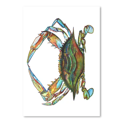 Blue Crab by T.J. Heiser Poster Art Print