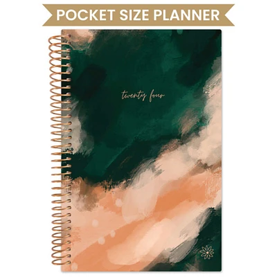 bloom daily planners 2024 Soft Cover Planner, 4" x 6", Wanderlust