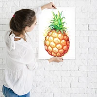 Fat Pineapple 1 by Sam Nagel  Poster Art Print - Americanflat