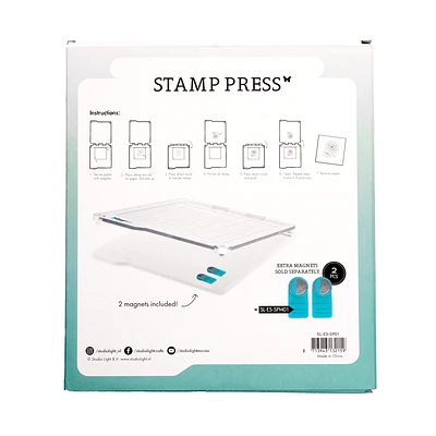 Studio Light SL Stamp Press Incl. 2 Magnets Essential Tools 160x160x20mm 3 PCS nr.01