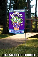 Daisy Welcome Decorative Welcome Flag