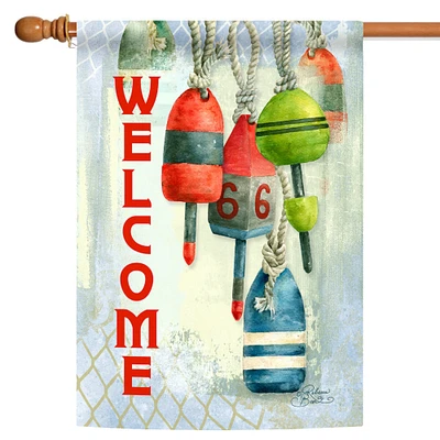 Coastal Welcome Decorative Welcome Flag