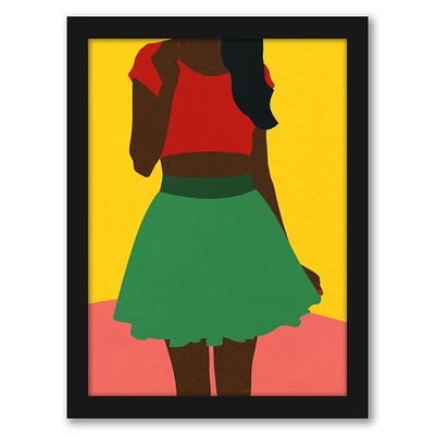 Girl With Top And Skirt by Rosi Feist Frame