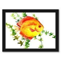 Discus Fish 2 by Suren Nersisyan Frame  - Americanflat