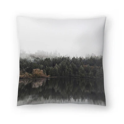 Autumn On Lake by Tanya Shumkina Throw Pillow Americanflat Decorative Pillow