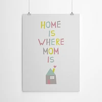 Home by Nanamia Design  Poster Art Print - Americanflat