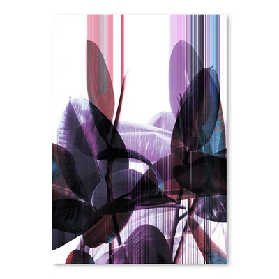 Glitches On Greenery by Emanuela Carratoni  Poster Art Print - Americanflat