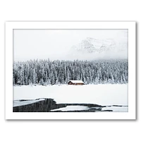 Cabins On Lake by Tanya Shumkina Frame  - Americanflat