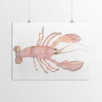 Lobster by Kate Shephard  Poster Art Print - Americanflat