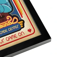 Video Arcade by Anderson Design Group Black Framed Print - Americanflat