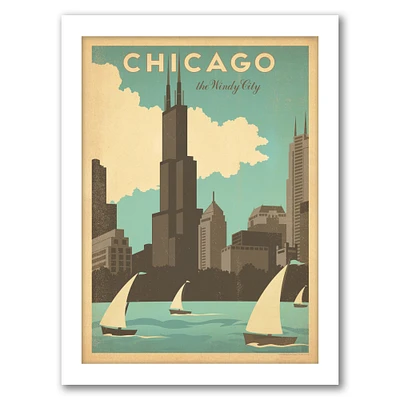 Chicago Windy City by Anderson Design Group Frame  - Americanflat