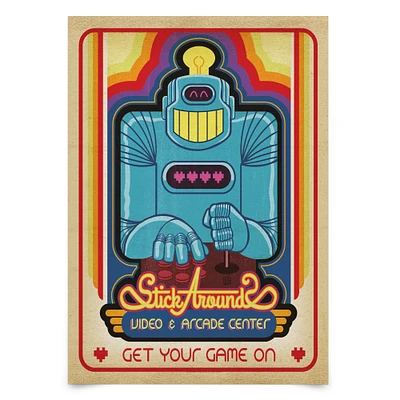 Video Arcade by Anderson Design Group Poster Art Print  - Americanflat