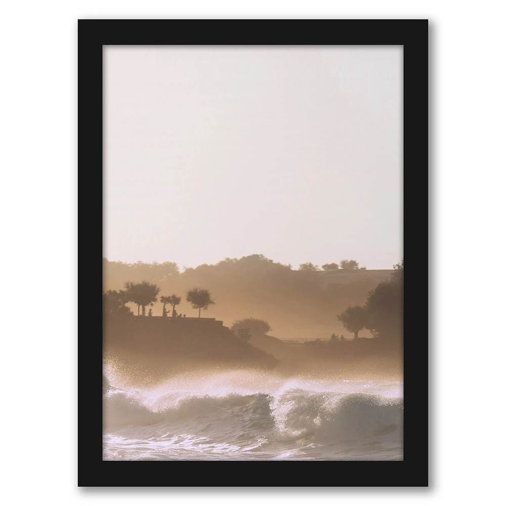 Sunset On Waves by Tanya Shumkina Frame  - Americanflat