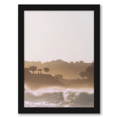 Sunset On Waves by Tanya Shumkina Frame  - Americanflat