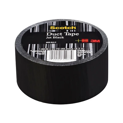 3M Scotch Duct Tape for Artists, Black, 1.88" x 20 yds.