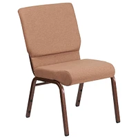 Emma and Oliver 18.5"W Stackable Church/Reception Guest Chair