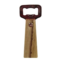 Wild Eye 6" Rose Gold Bottle Opener with Acacia Wood Handle