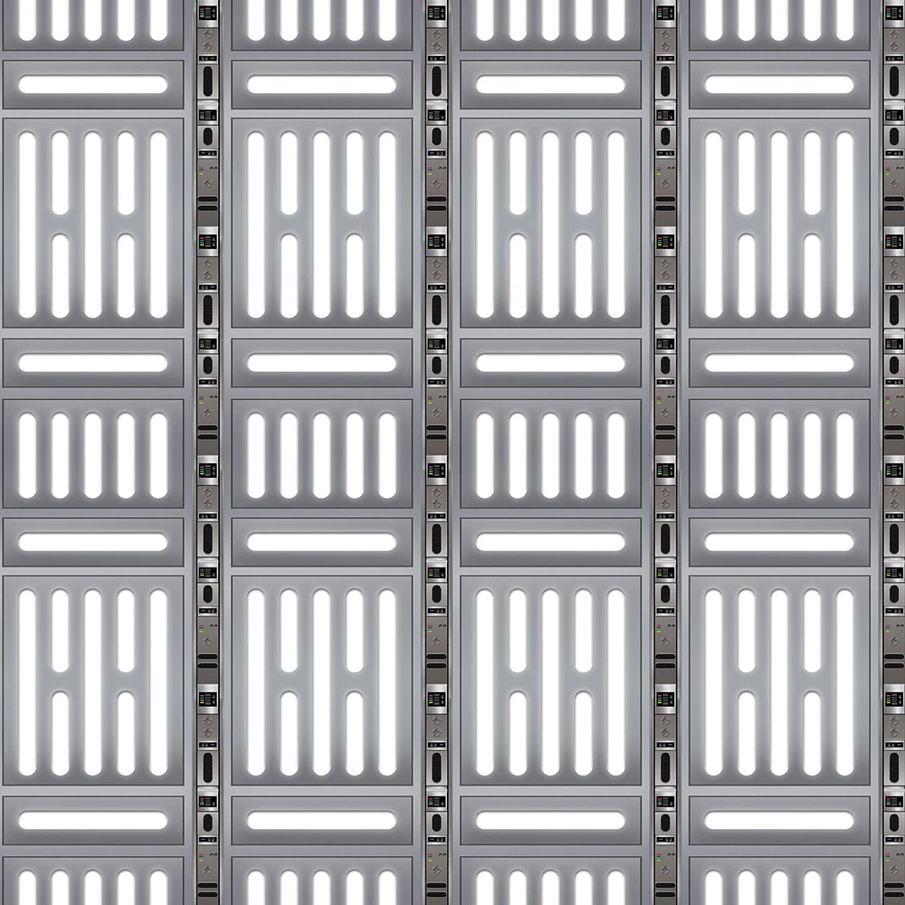 Party Central Pack of 6 Gray Space Station Backdrop Wall Decor 30'