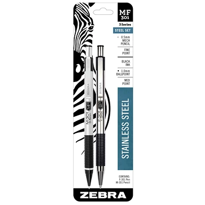 Zebra 301 Ball Point & Mechanical Pencil Set