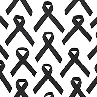 Bright Creations Awareness Ribbons with Pins, Black, 250 Pack