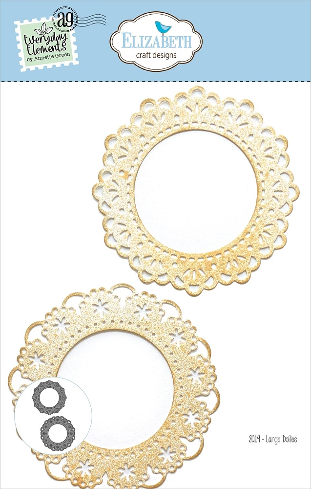 Elizabeth Craft Metal Die-Large Doilies