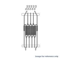 USHIO BVA 900w 120v Halogen Bulb