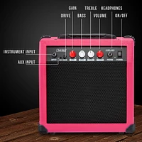 LyxPro Electric Guitar Amp, 20w Portable Mini Amplifier