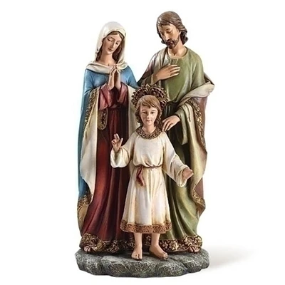 Roman 9.75" Holy Family with Child Nativity Christmas Figure