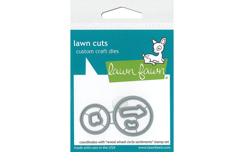 Lawn Fawn Lawn Cuts Die Reveal Wheel Circle Sent