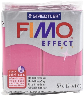 Fimo Effect Polymer Clay 2Oz-Ruby Quartz