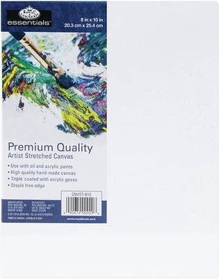 Royal Langnickel essentials(TM) Premium Stretched Canvas-8"x10"