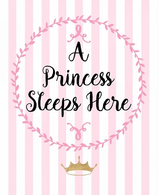 A Princess Sleeps Here Poster Print by Bella Dos Santos - Item # VARPDX907DOS1731