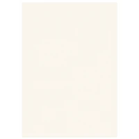 Craft Perfect Smooth Cardstock A4 5/Pkg-Ivory