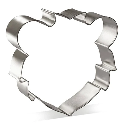 Lion Face Cookie Cutter 4 in B1569, CookieCutter.com, Tin Plated Steel, Handmade in the USA