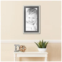 ArtToFrames 16x28" Matted Picture Frame with 12x24" Single Mat Photo Opening Framed in 1.25" and 2" Mat (FWM-16x28