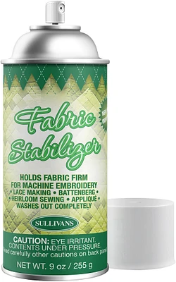 Sullivans Fabric Stabilizer Spray-9oz
