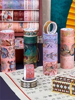 Elevate Your DIY Crafts with 100 Volumes of Chinese Ancient Girl Crane Washi Tape