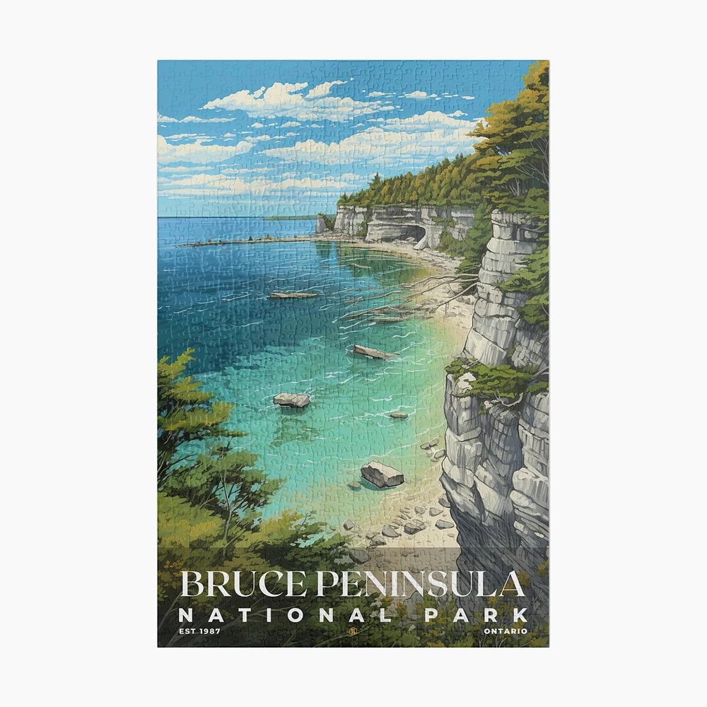 Michaels Bruce Peninsula National Park Jigsaw Puzzle, Family Game |  Hamilton Place