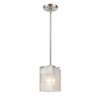 Elk Showroom Ice Blocks 6 Wide 1-Light Mini Pendant