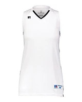 Russell Athletic - Women's Basketball Jersey | 92/8 nylon/spandex | versatile collection of V-neck tees, including sports V-neck shirts, basketball jerseys, and athletic basketball tees designed to elevate your game