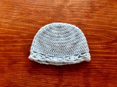 Crochet baby hat