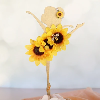Ballerina Cake Topper For Ballet Party Decorations