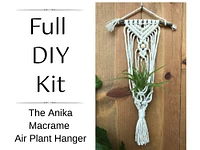 DIY Macrame Air Plant Hanger Kit - The Anika