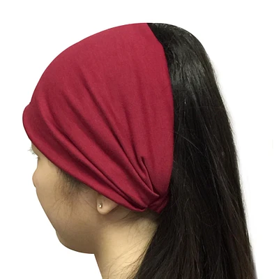 Wrapables Wide Headband Hair Accessory for Dress Up, Red
